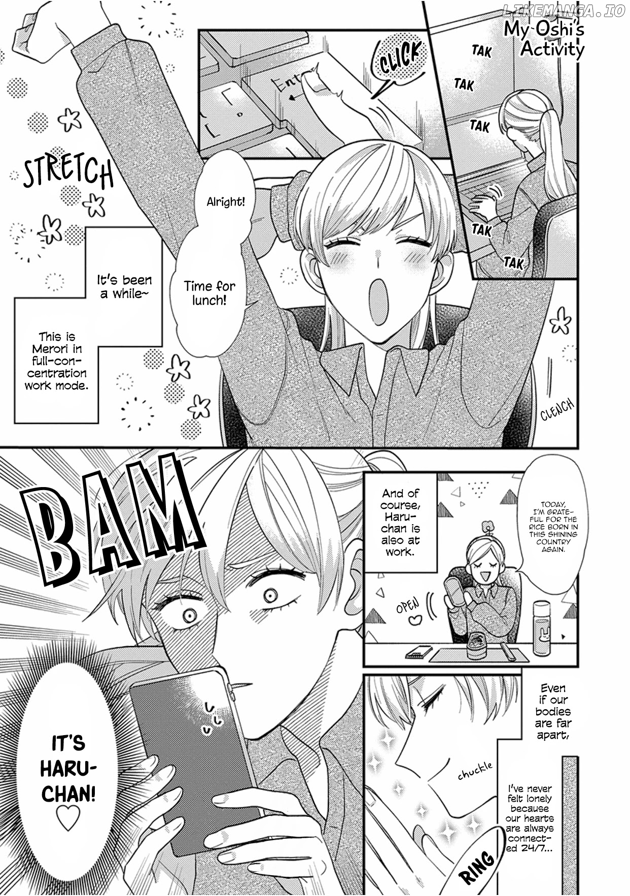 Kareshi No Koto Ga Suki Sugite Kyou Mo Zenryoku De Ikiru!!! chapter 5 - page 1