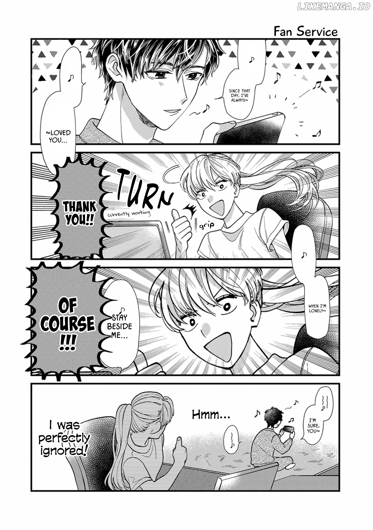 Kareshi No Koto Ga Suki Sugite Kyou Mo Zenryoku De Ikiru!!! chapter 6 - page 8
