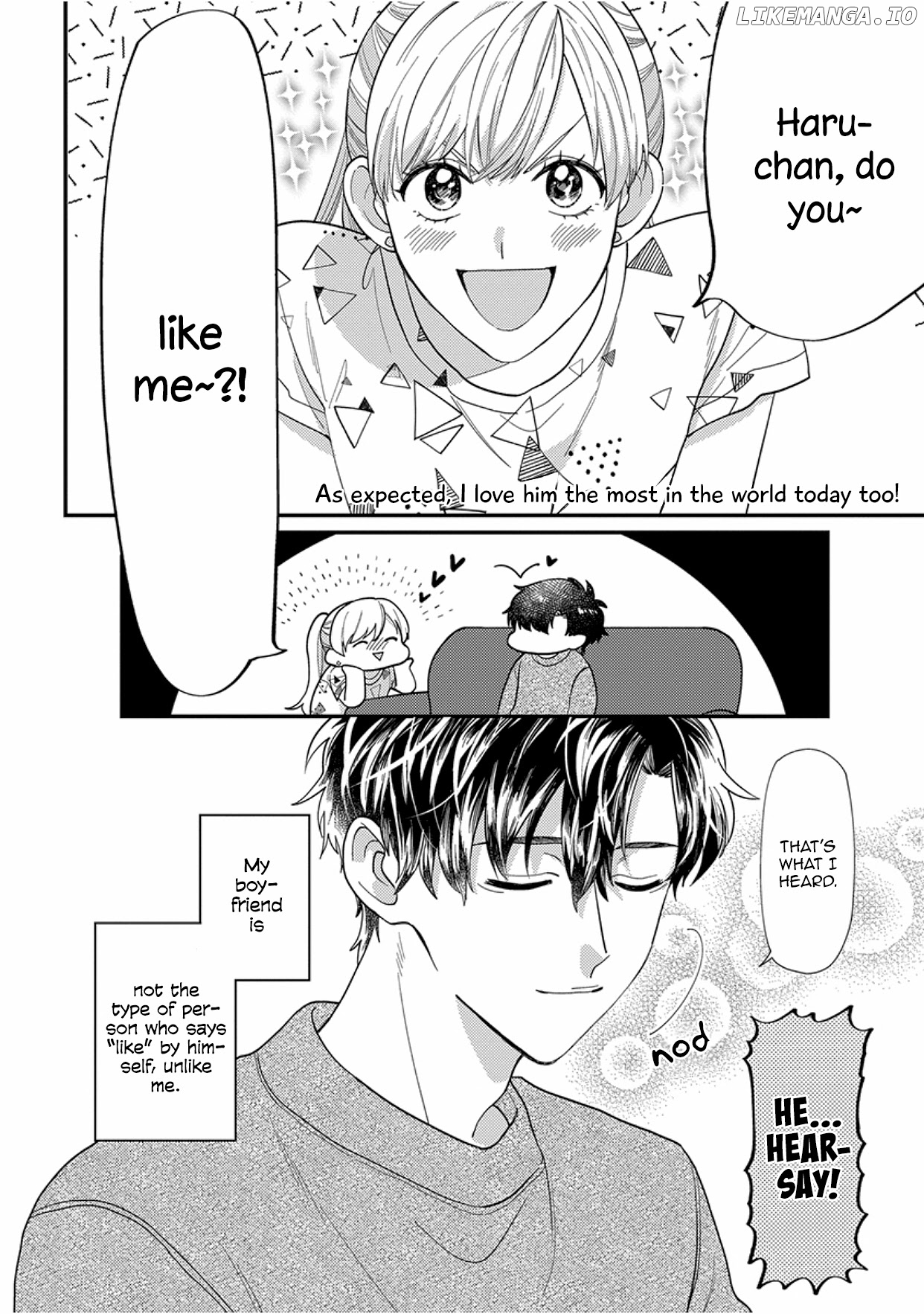 Kareshi No Koto Ga Suki Sugite Kyou Mo Zenryoku De Ikiru!!! chapter 7 - page 12
