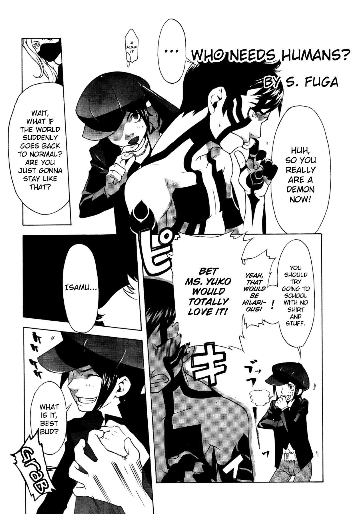 Shin Megami Tensei III - Nocturne Anthology Kingdom chapter 12 - page 5