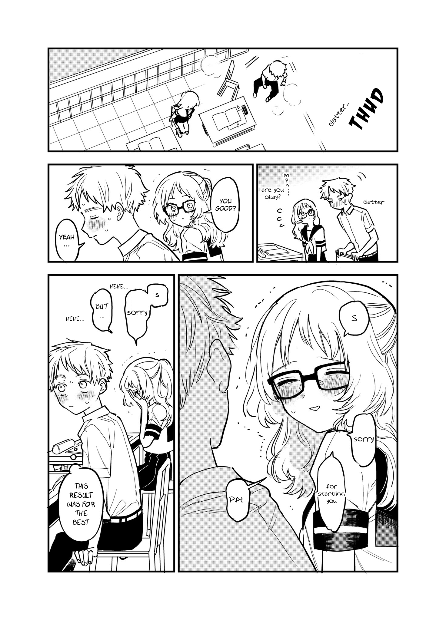 Sukinako Ga Megane Wo Wasureta - Pixiv Side Stories chapter 5 - page 4