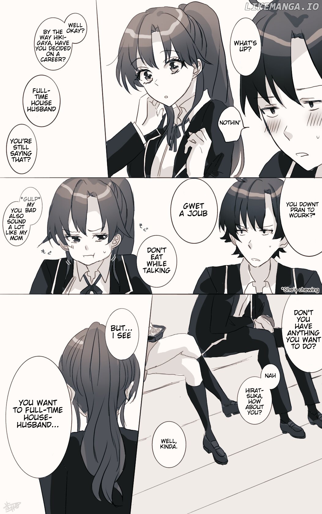 Hiratsu cute, Shizu cute! chapter 13 - page 2