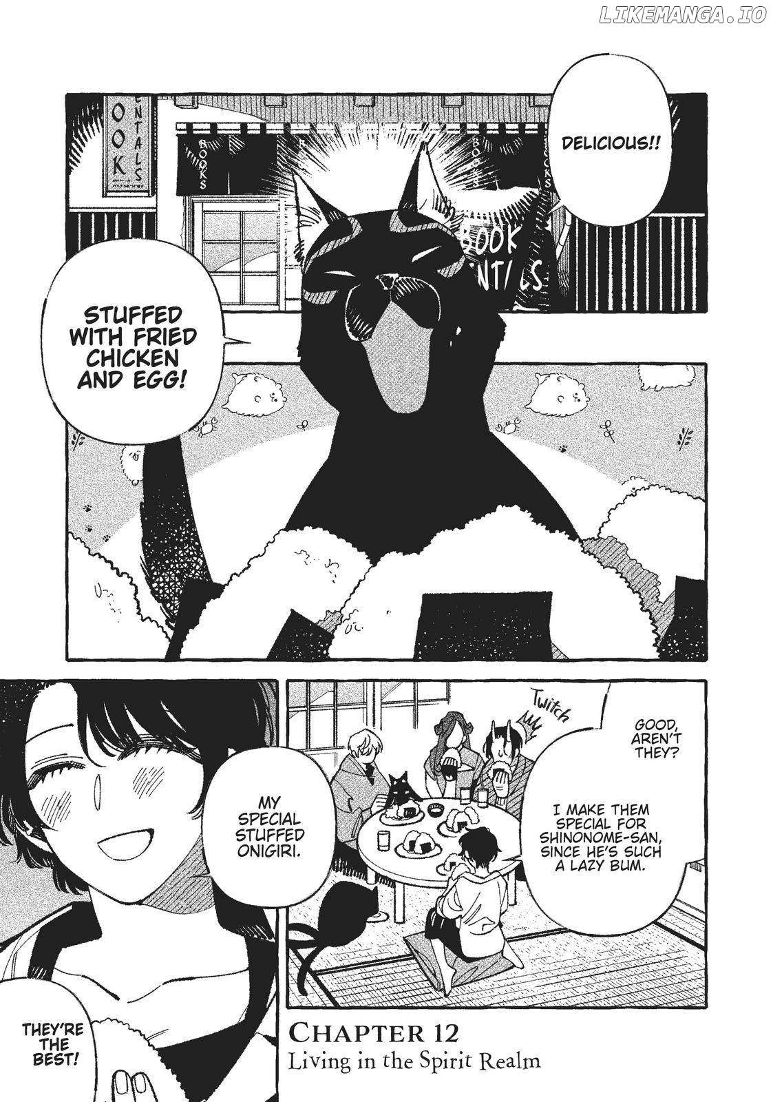 Our House Is A Haunted Rental Bookstorethe Spirit Realm Is The World Where Spirits Reside. In This World Filled With Man-Eating Spirits And Where The Sun Doesn’T Shine, There Lives A Single Human. S chapter 12 - page 1