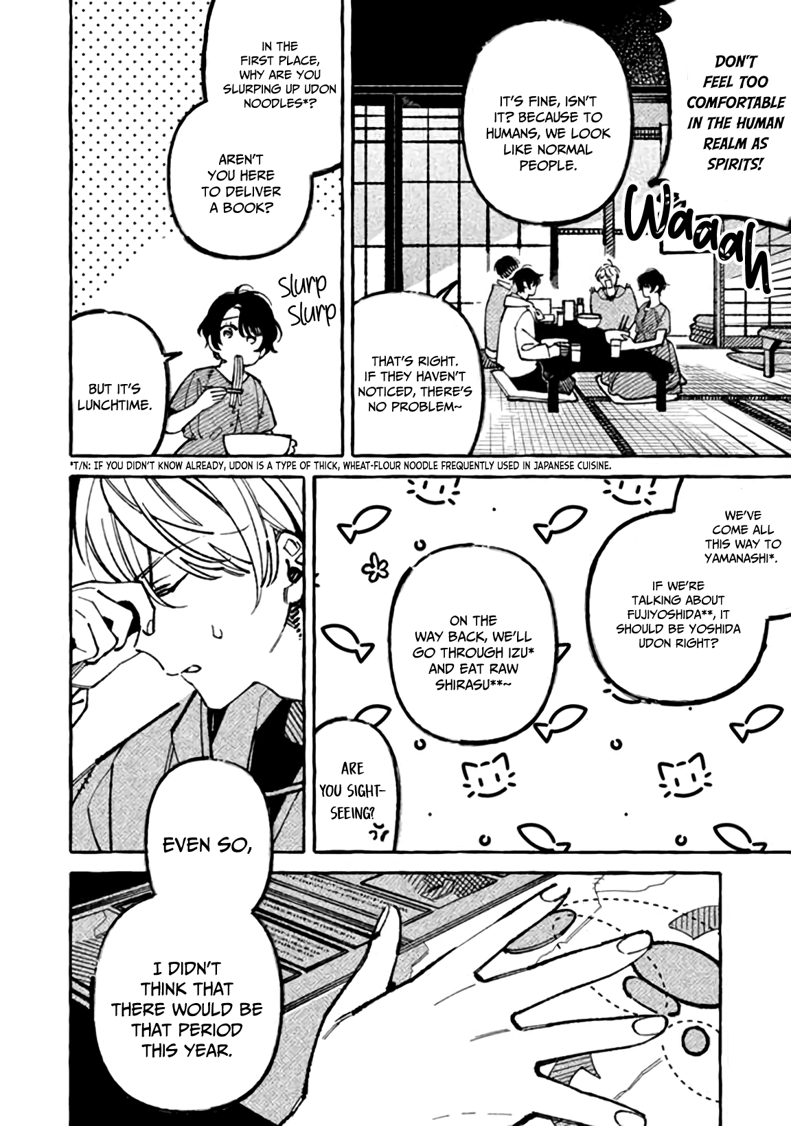 Our House Is A Haunted Rental Bookstorethe Spirit Realm Is The World Where Spirits Reside. In This World Filled With Man-Eating Spirits And Where The Sun Doesn’T Shine, There Lives A Single Human. S chapter 4 - page 5