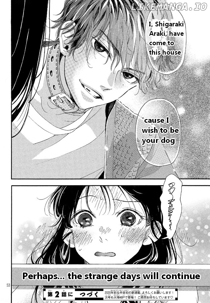 Araki-kun wa Kai narasenai chapter 1 - page 53