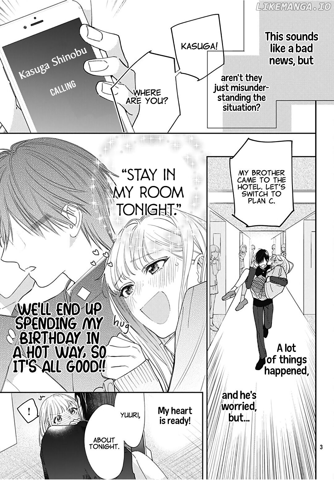 Hayaku Shitai Futari chapter 32 - page 4