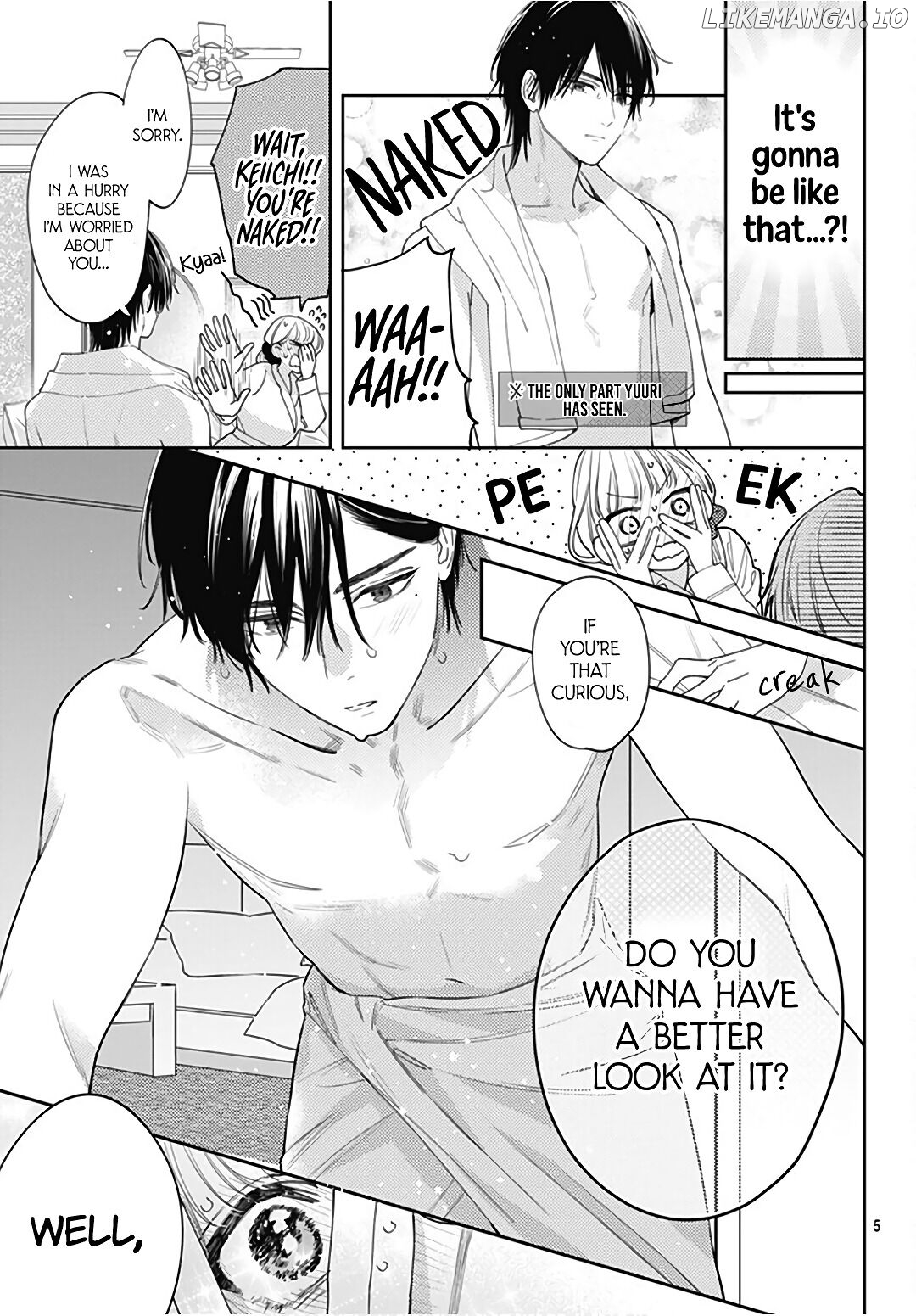 Hayaku Shitai Futari chapter 32 - page 6