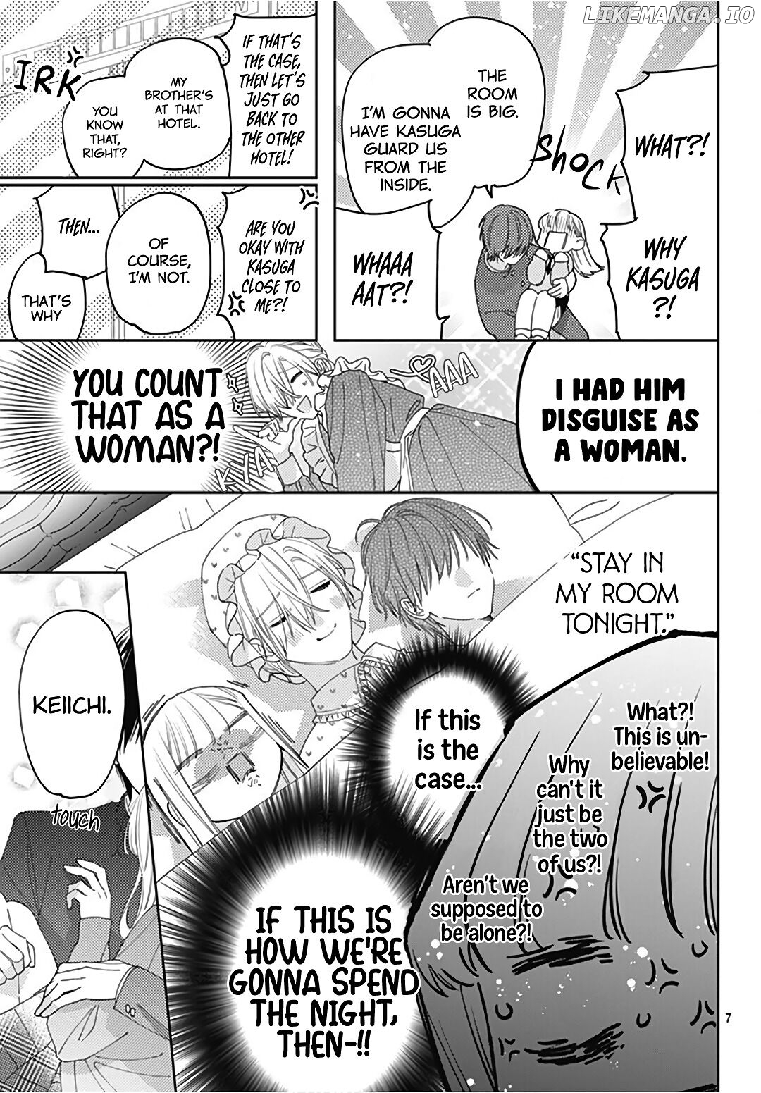 Hayaku Shitai Futari chapter 32 - page 8