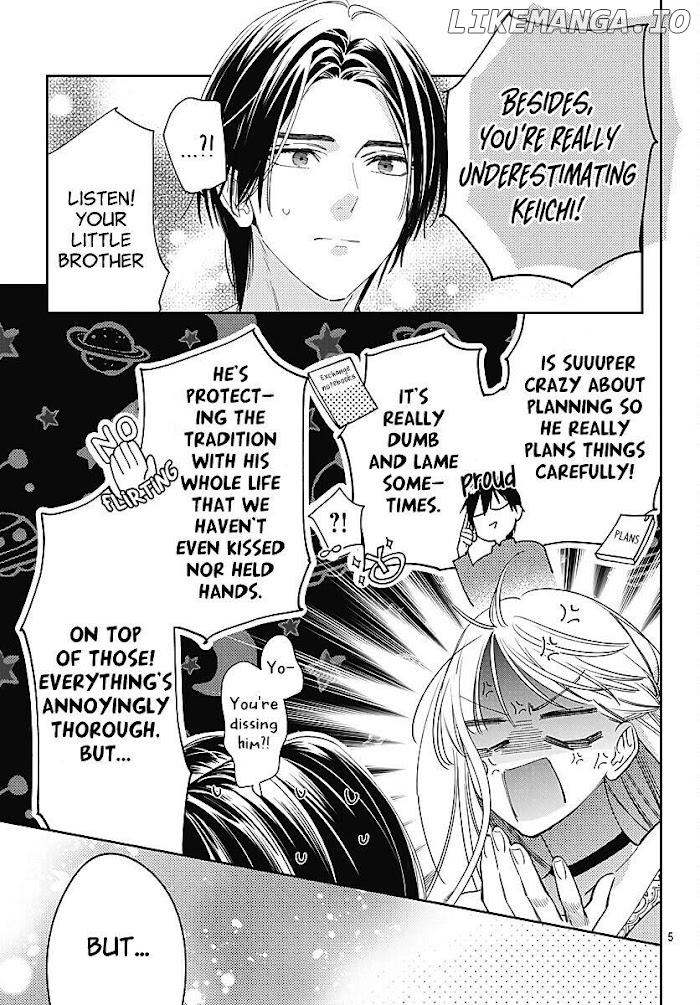 Hayaku Shitai Futari chapter 36 - page 6