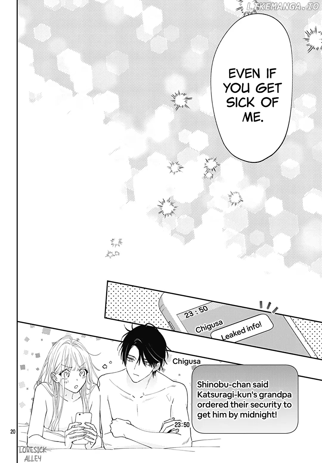 Hayaku Shitai Futari chapter 54 - page 20