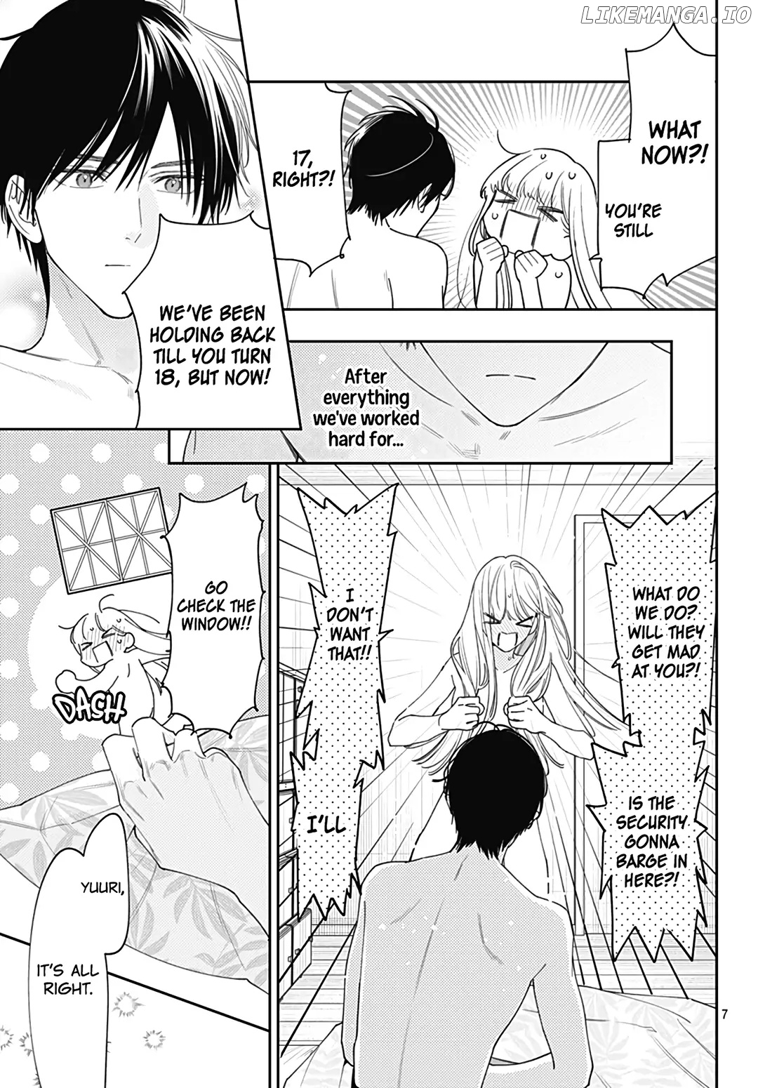 Hayaku Shitai Futari chapter 54 - page 8