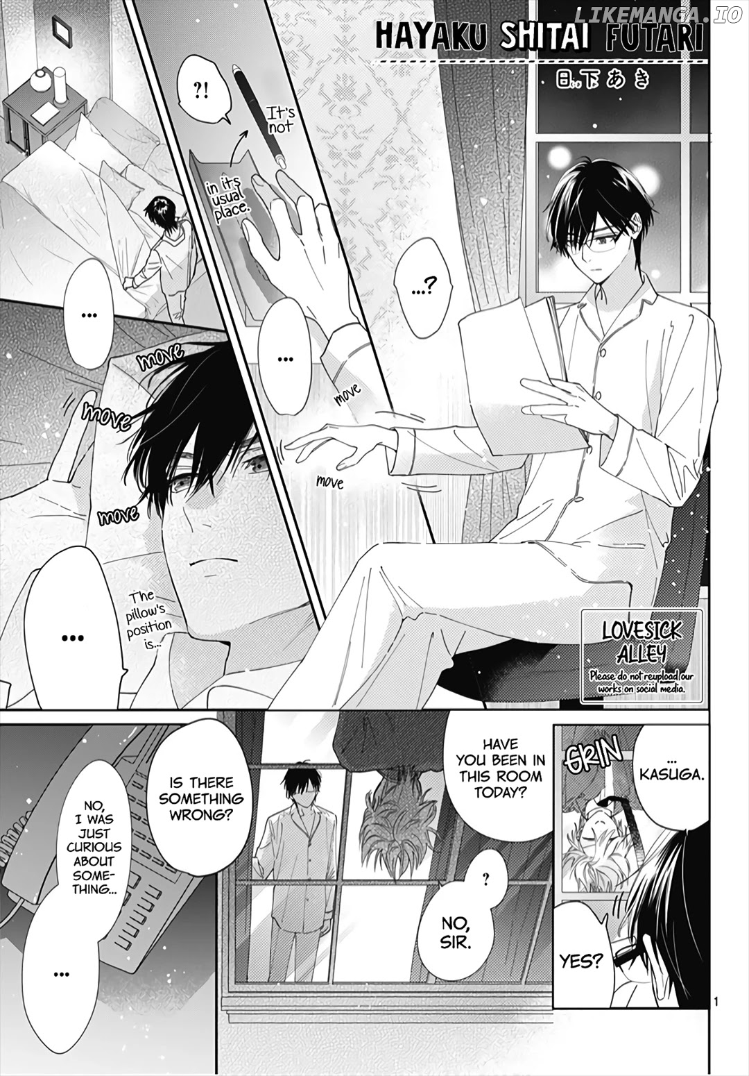 Hayaku Shitai Futari chapter 20 - page 2