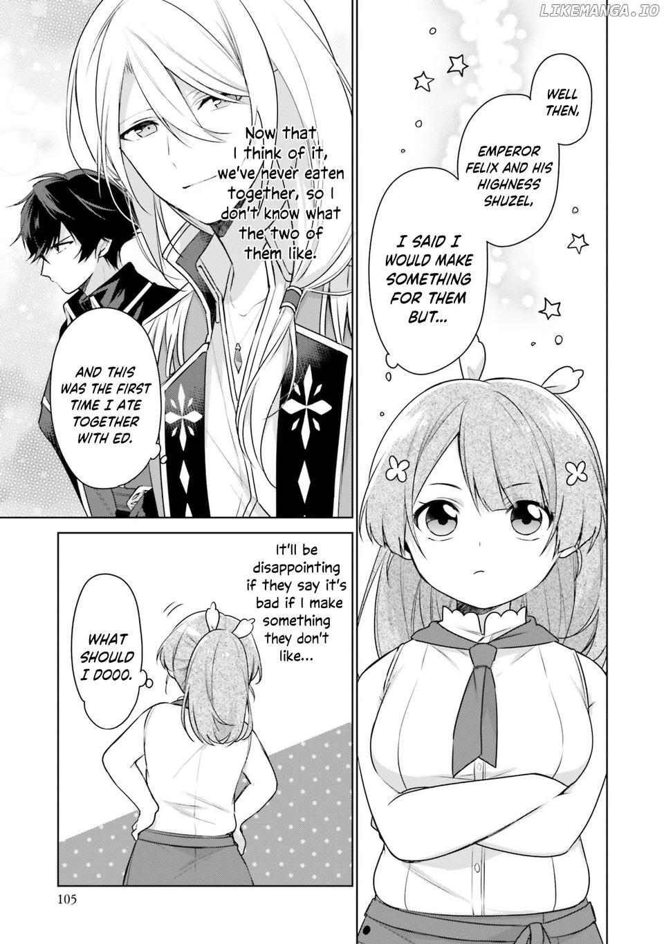 I'm Not The Saint, So I'll Just Leisurely Make Food At The Royal Palace chapter 4 - page 1
