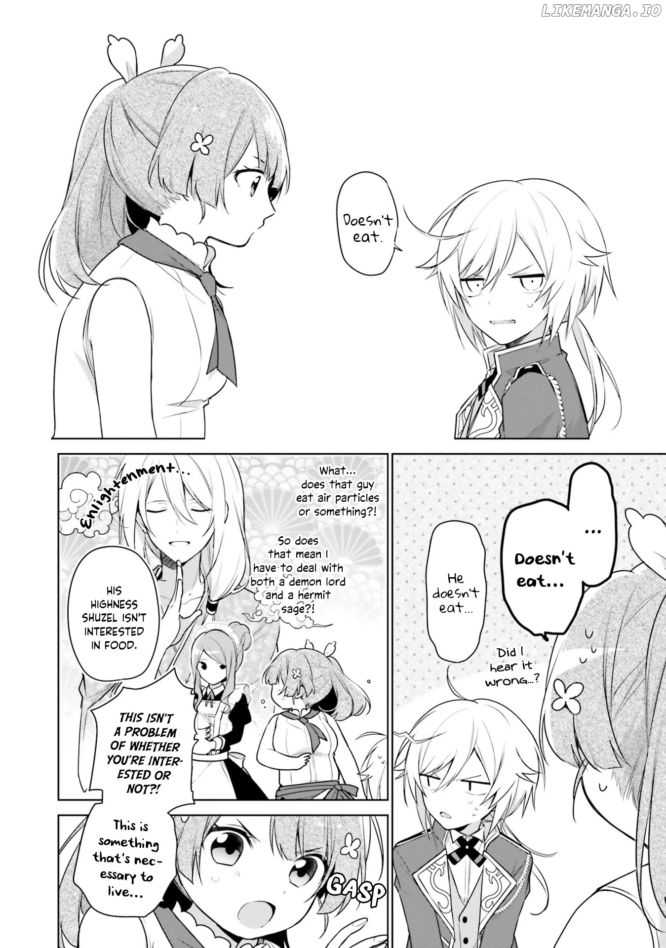 I'm Not The Saint, So I'll Just Leisurely Make Food At The Royal Palace chapter 4 - page 4
