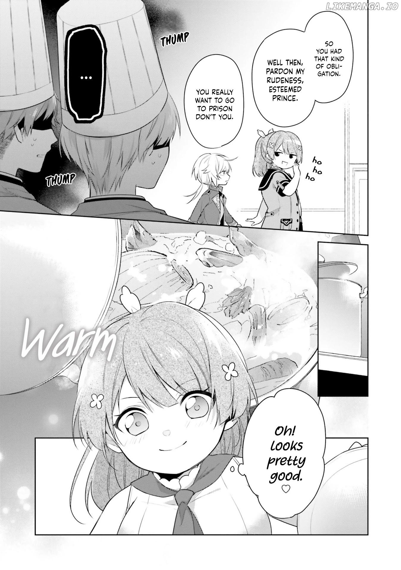 I'm Not The Saint, So I'll Just Leisurely Make Food At The Royal Palace chapter 3 - page 13