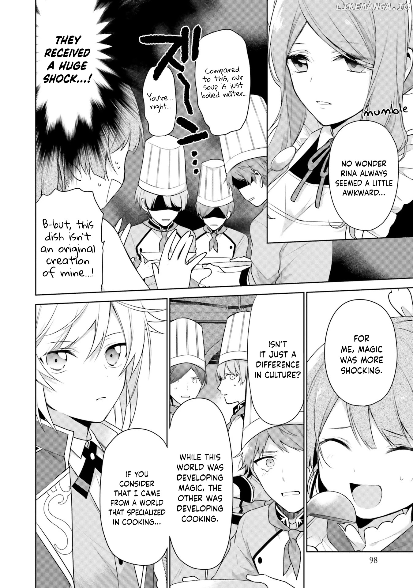 I'm Not The Saint, So I'll Just Leisurely Make Food At The Royal Palace chapter 3 - page 24