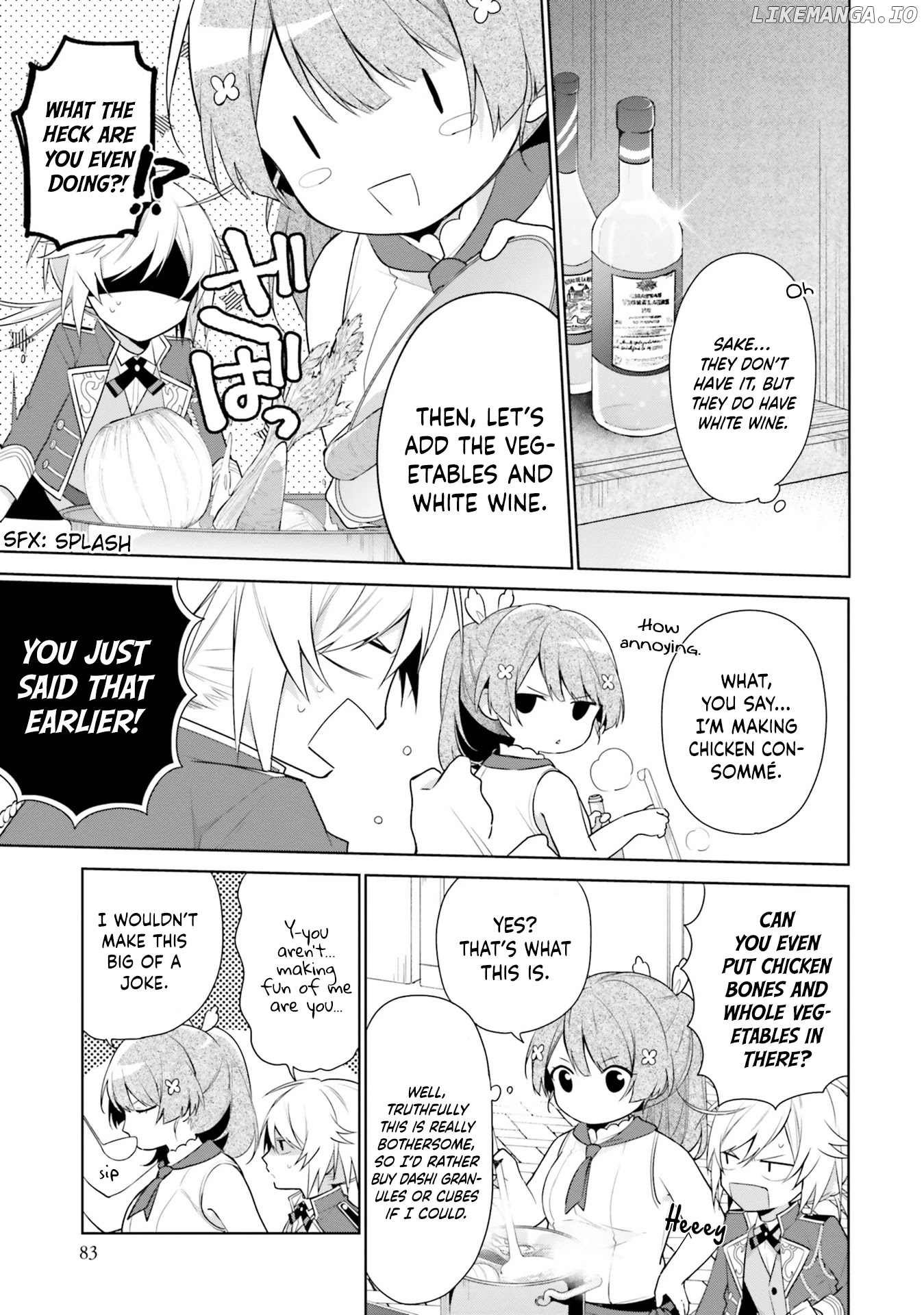 I'm Not The Saint, So I'll Just Leisurely Make Food At The Royal Palace chapter 3 - page 9