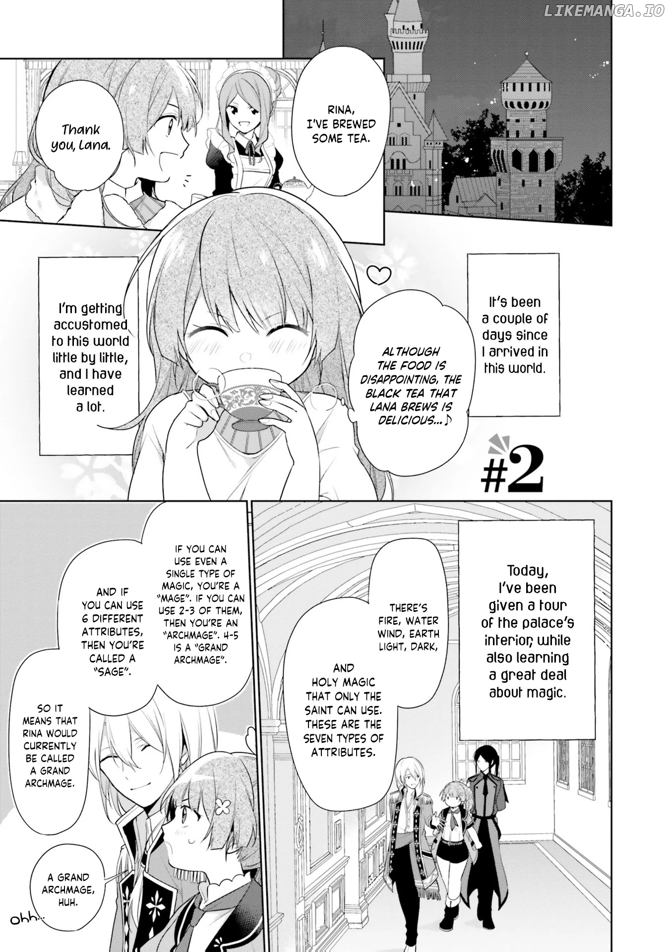 I'm Not The Saint, So I'll Just Leisurely Make Food At The Royal Palace chapter 2 - page 1