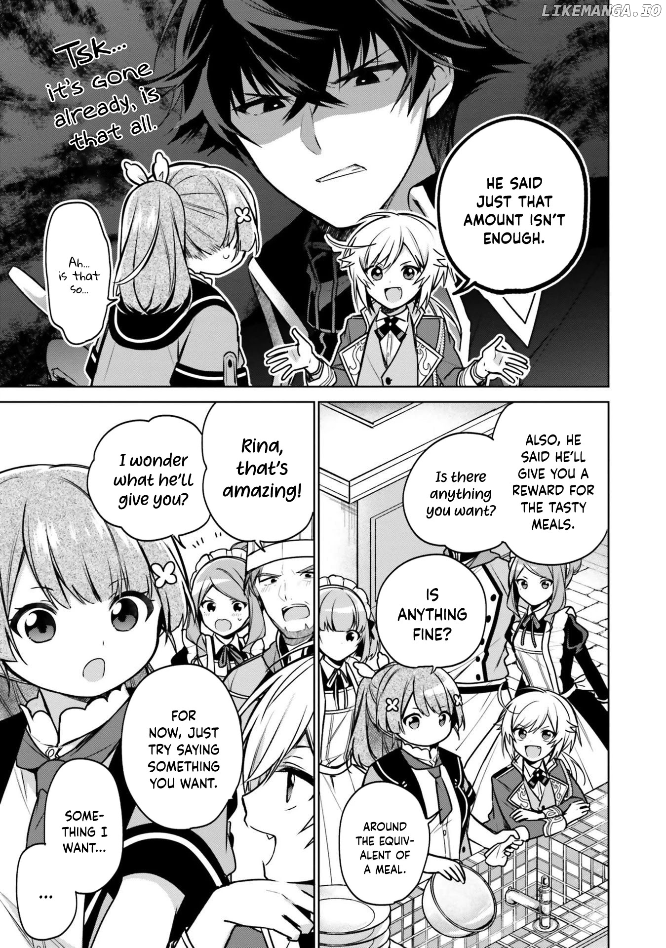 I'm Not The Saint, So I'll Just Leisurely Make Food At The Royal Palace chapter 10 - page 7