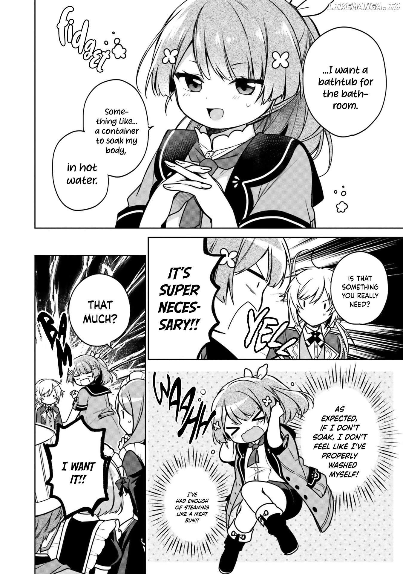 I'm Not The Saint, So I'll Just Leisurely Make Food At The Royal Palace chapter 10 - page 8