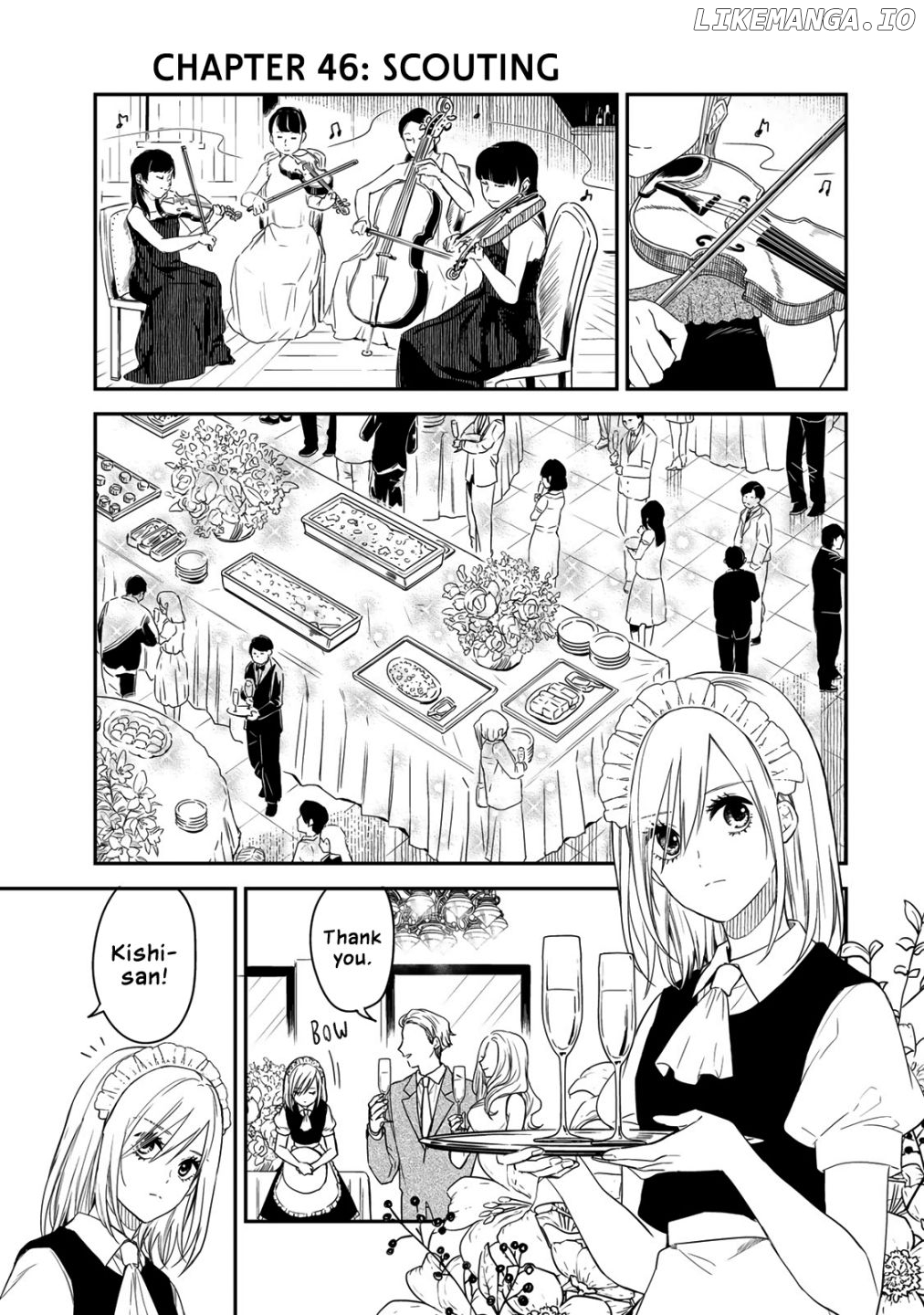 Maid no Kishi-san chapter 46 - page 1
