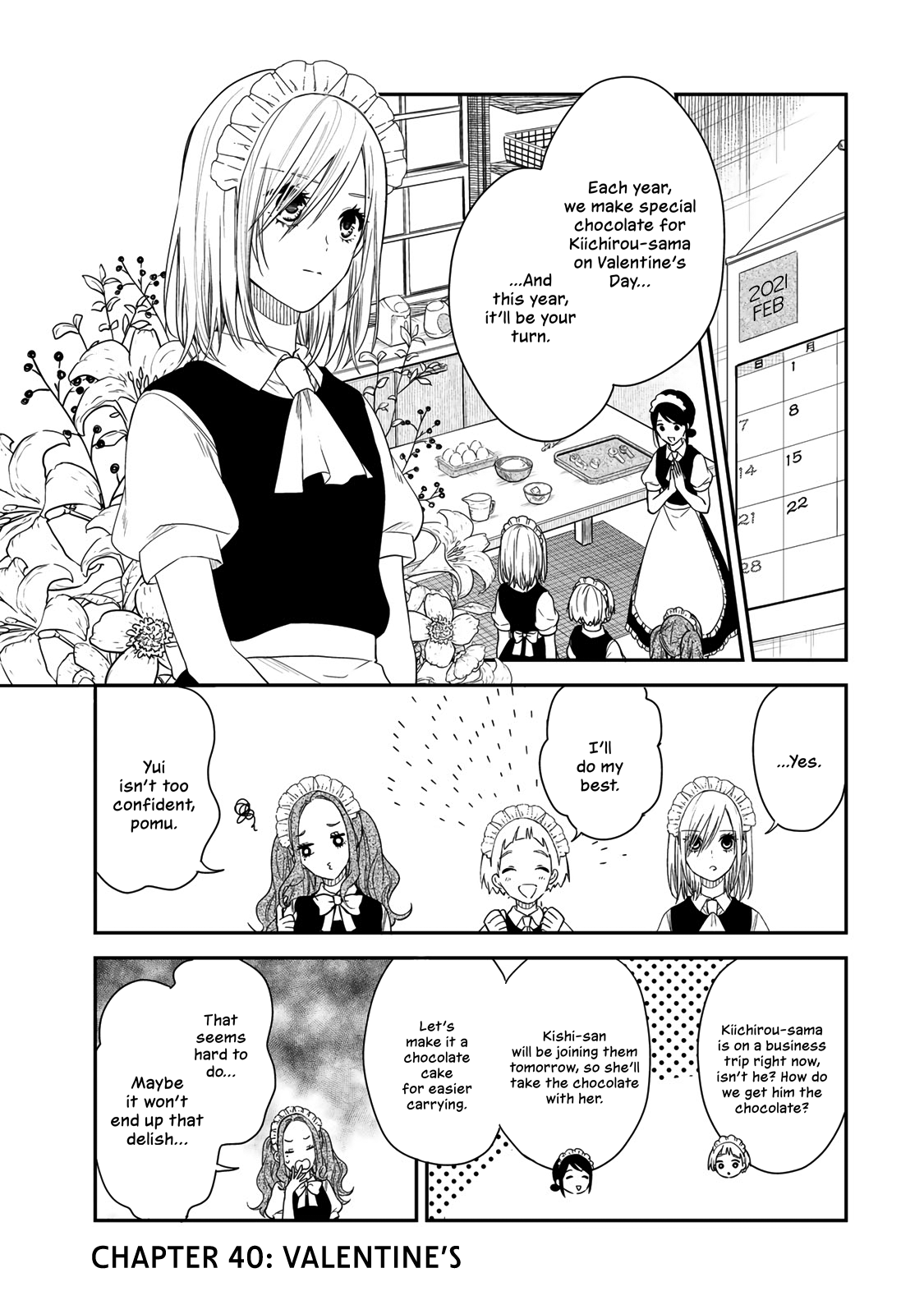 Maid no Kishi-san chapter 40 - page 1