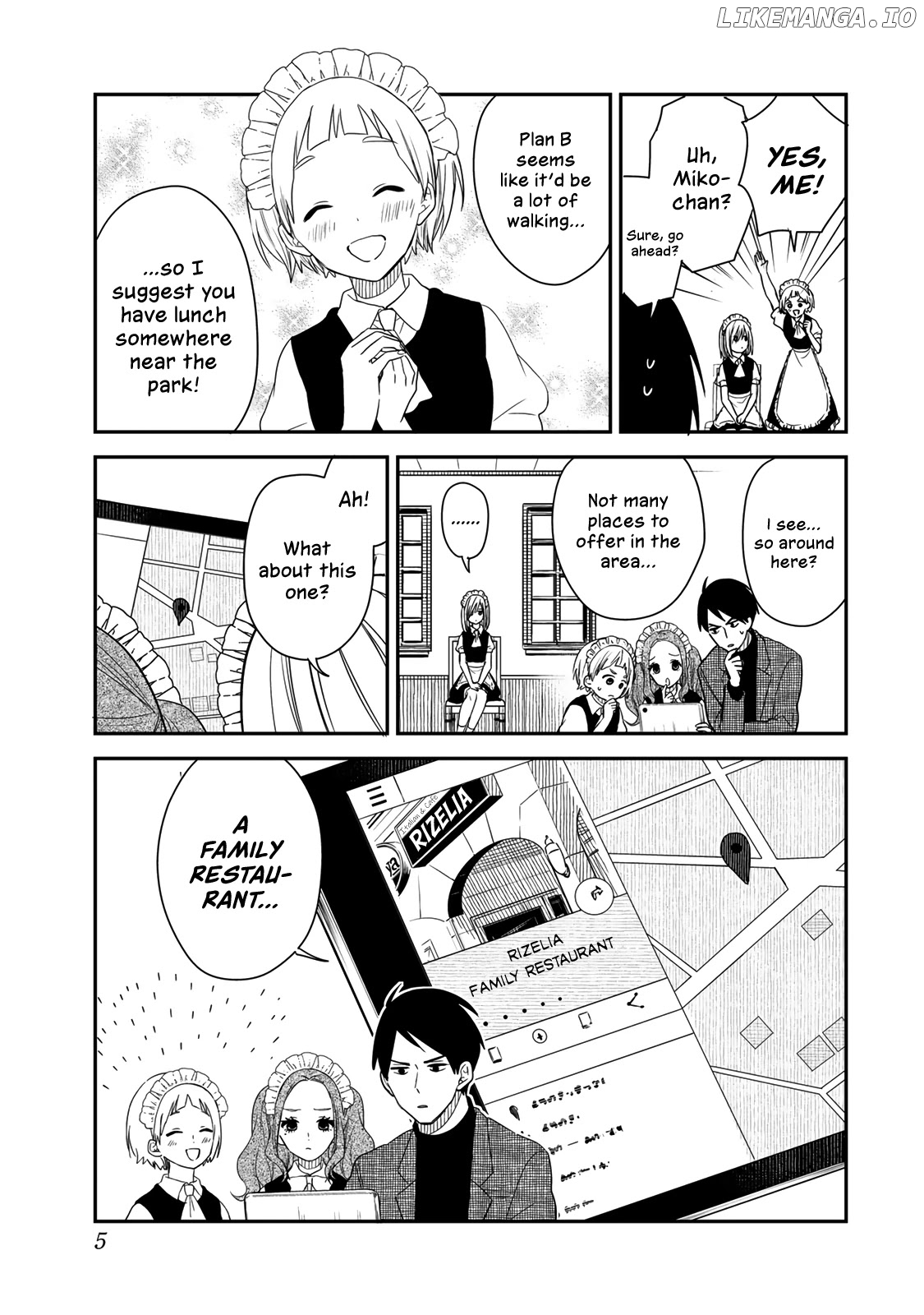Maid no Kishi-san chapter 38 - page 4