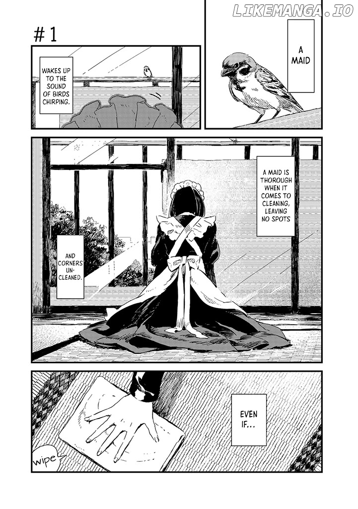 Maid-san wa Taberu Dake chapter 1 - page 1