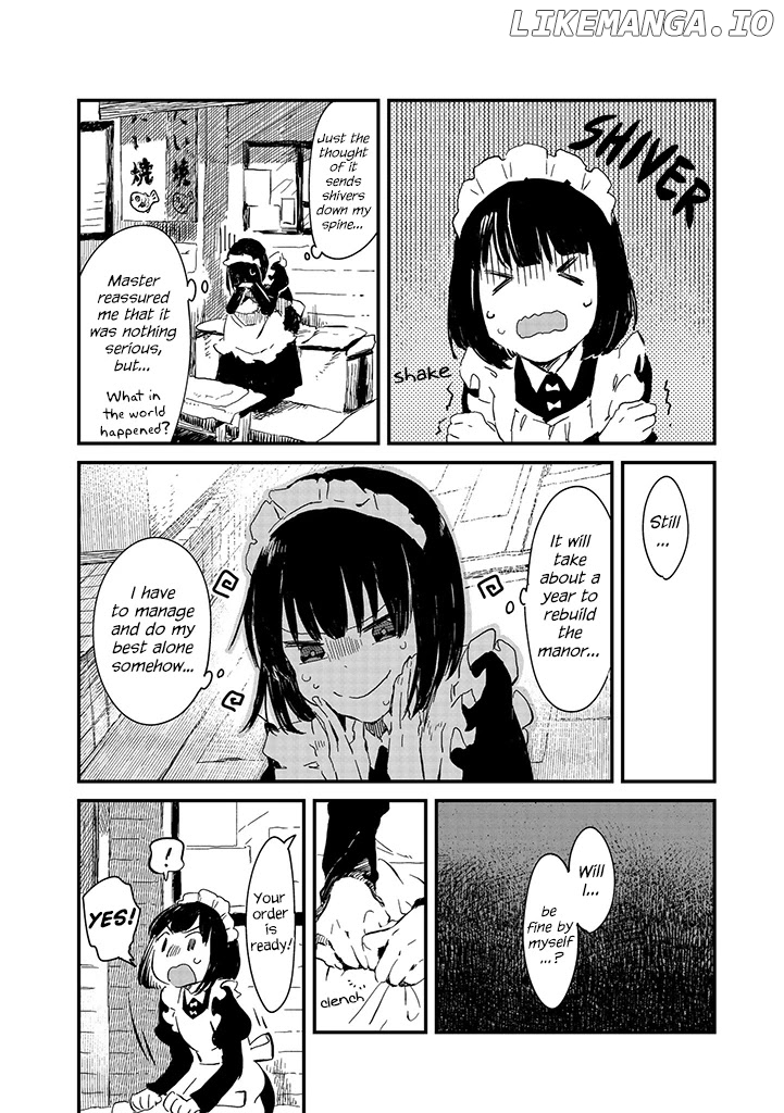 Maid-san wa Taberu Dake chapter 1 - page 8