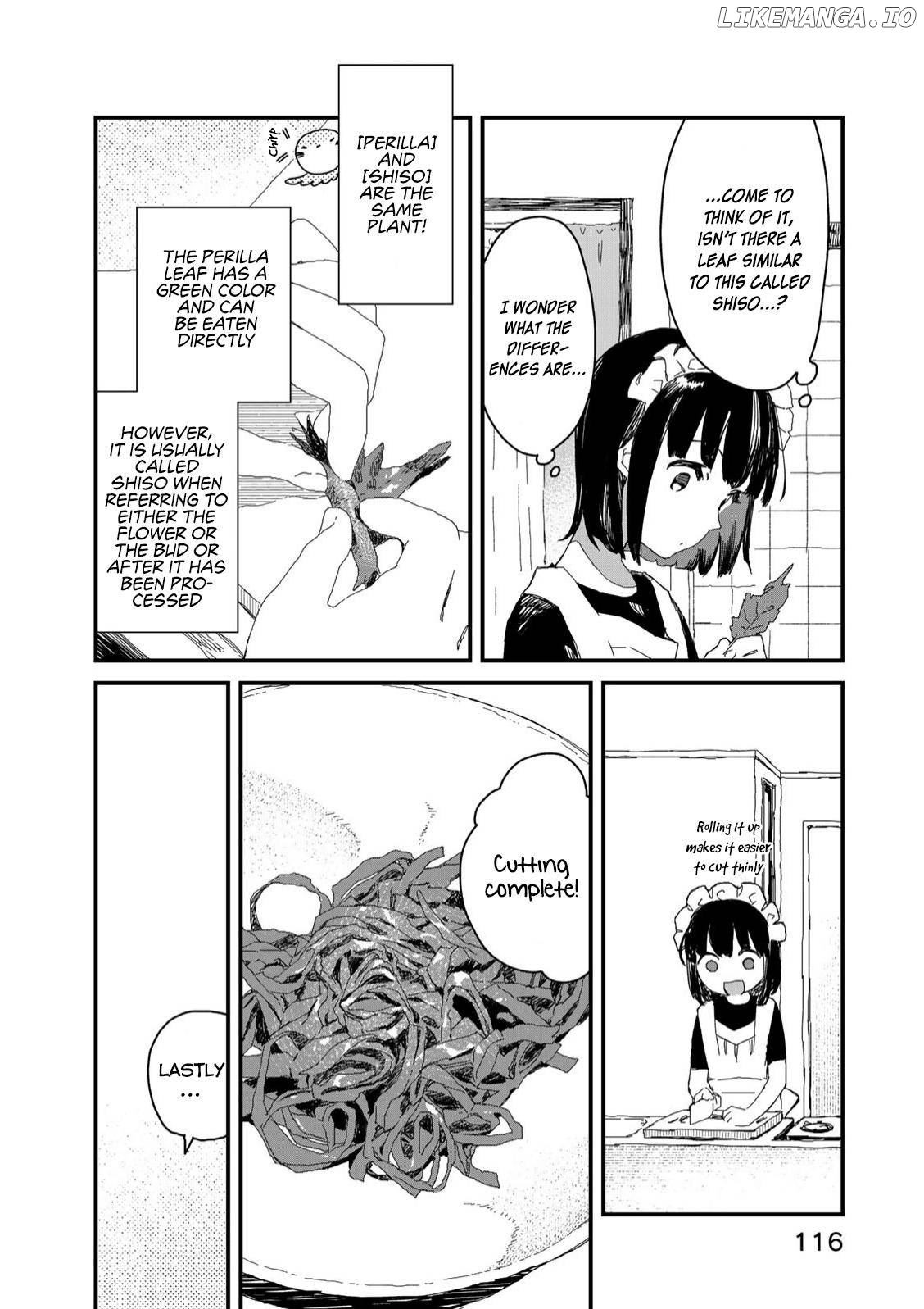 Maid-san wa Taberu Dake chapter 28 - page 7