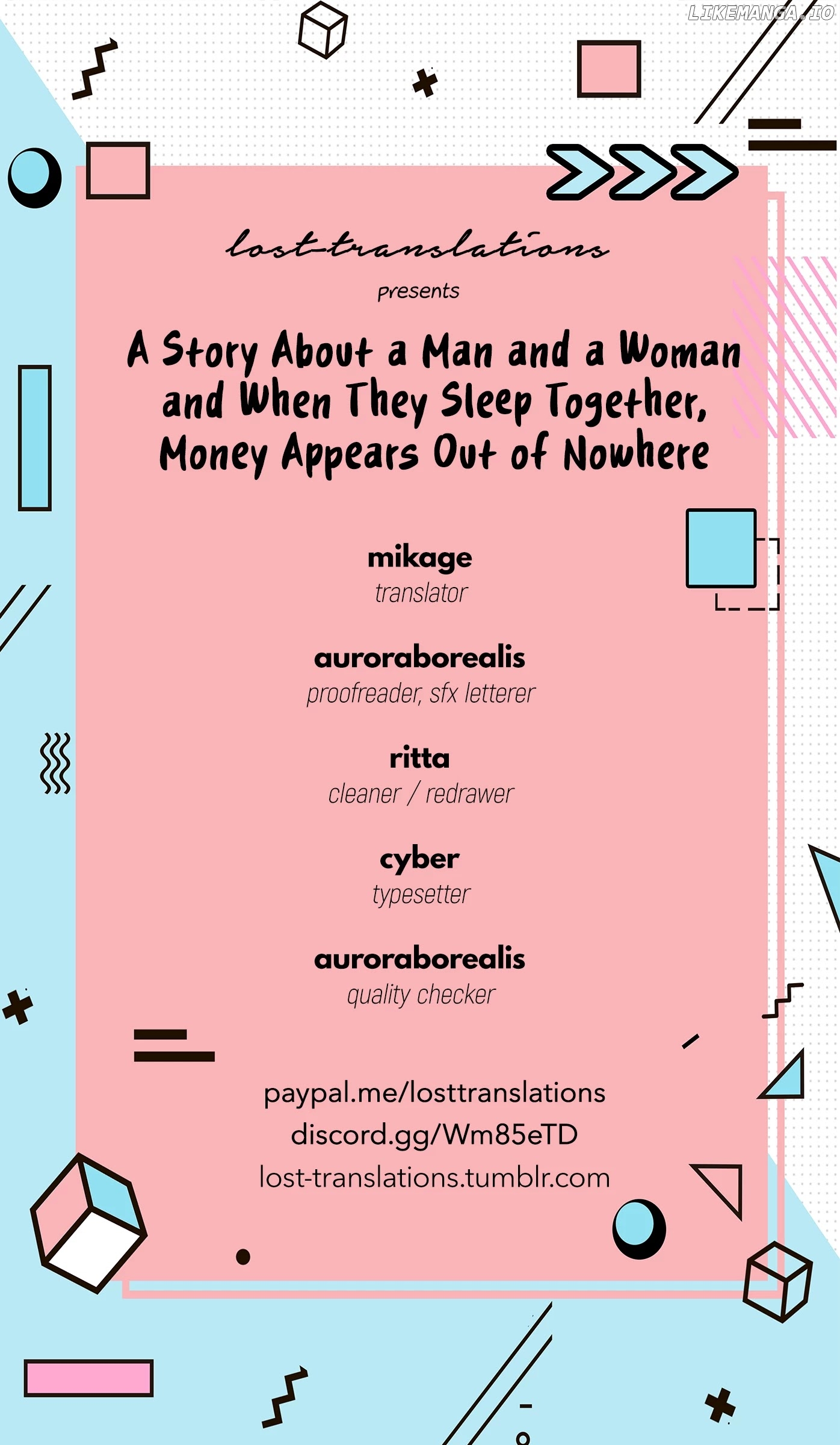 A Story About A Man And A Woman And When They Sleep Together, Money Appears Out Of Nowhere chapter 18 - page 2