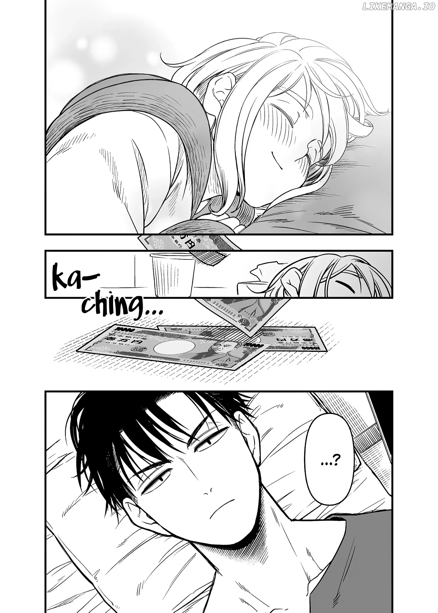 A Story About A Man And A Woman And When They Sleep Together, Money Appears Out Of Nowhere chapter 9.5 - page 4