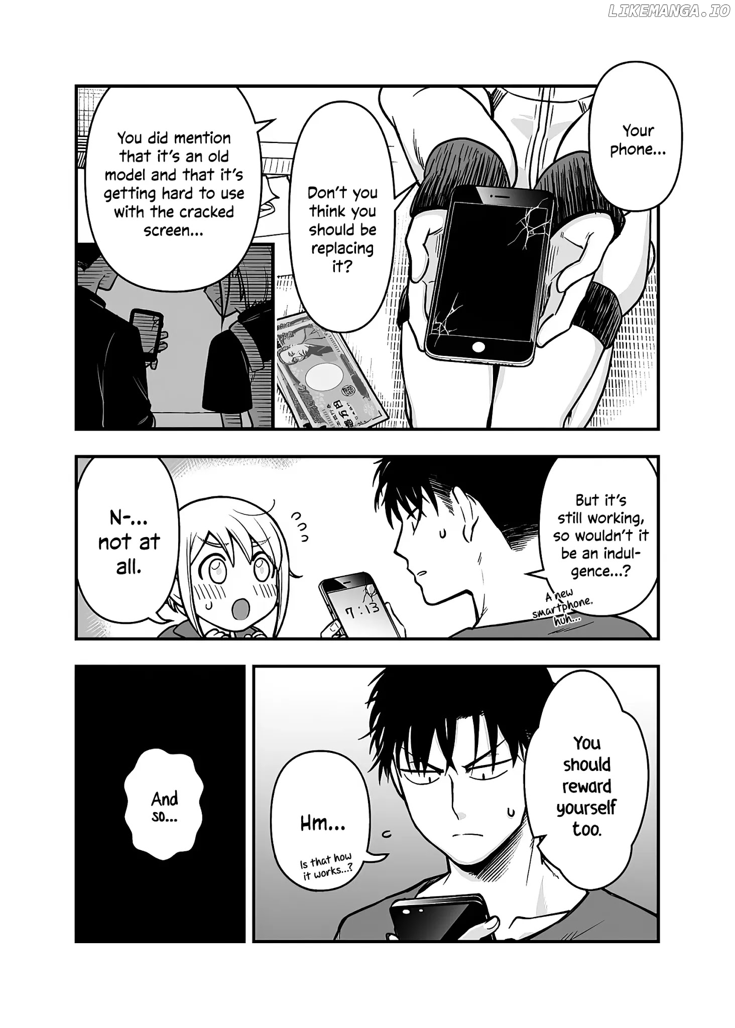 A Story About A Man And A Woman And When They Sleep Together, Money Appears Out Of Nowhere chapter 9.5 - page 8