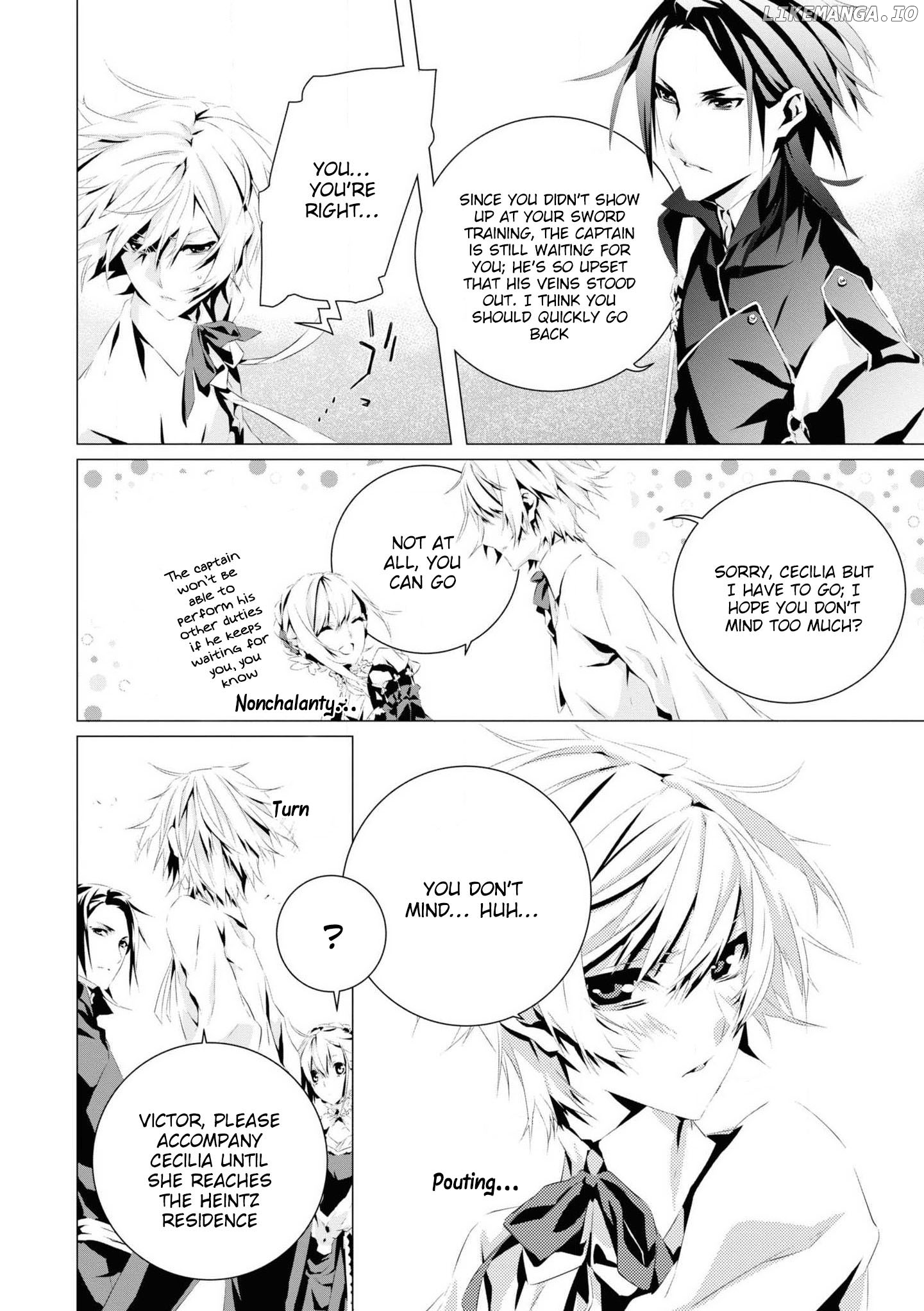 In A Otome Game World, I’m A Villain!? I Can’t Accept This! chapter 3 - page 7