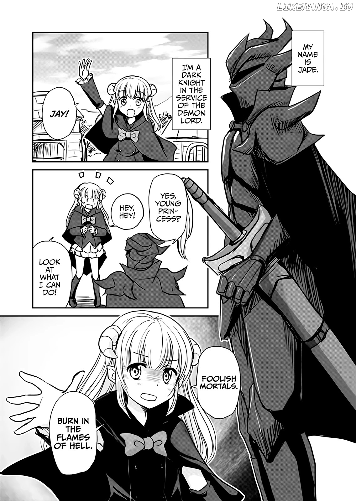 Uchi No Maou Ga Tenshi De Tsurai chapter 1 - page 1