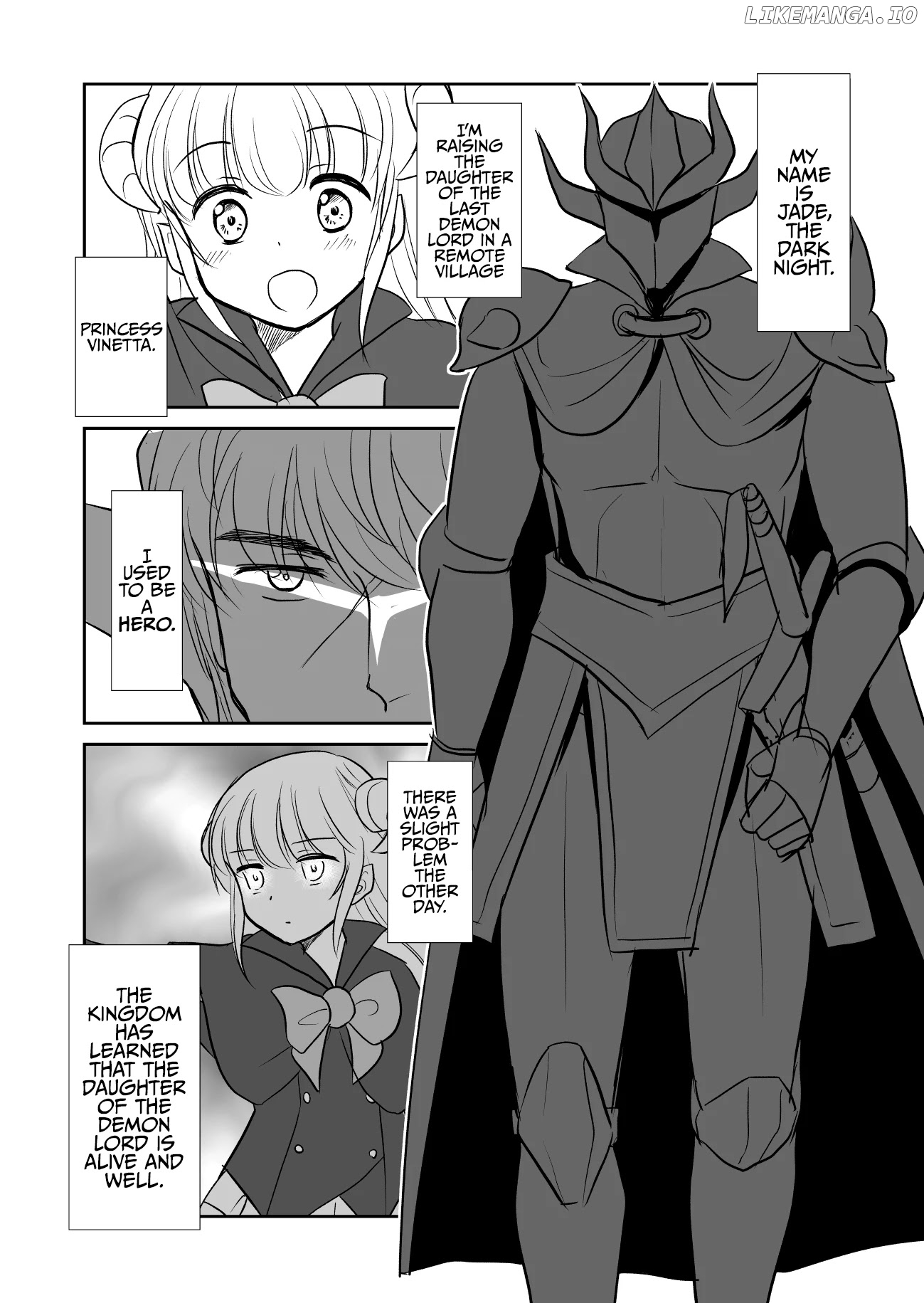 Uchi No Maou Ga Tenshi De Tsurai chapter 12 - page 1