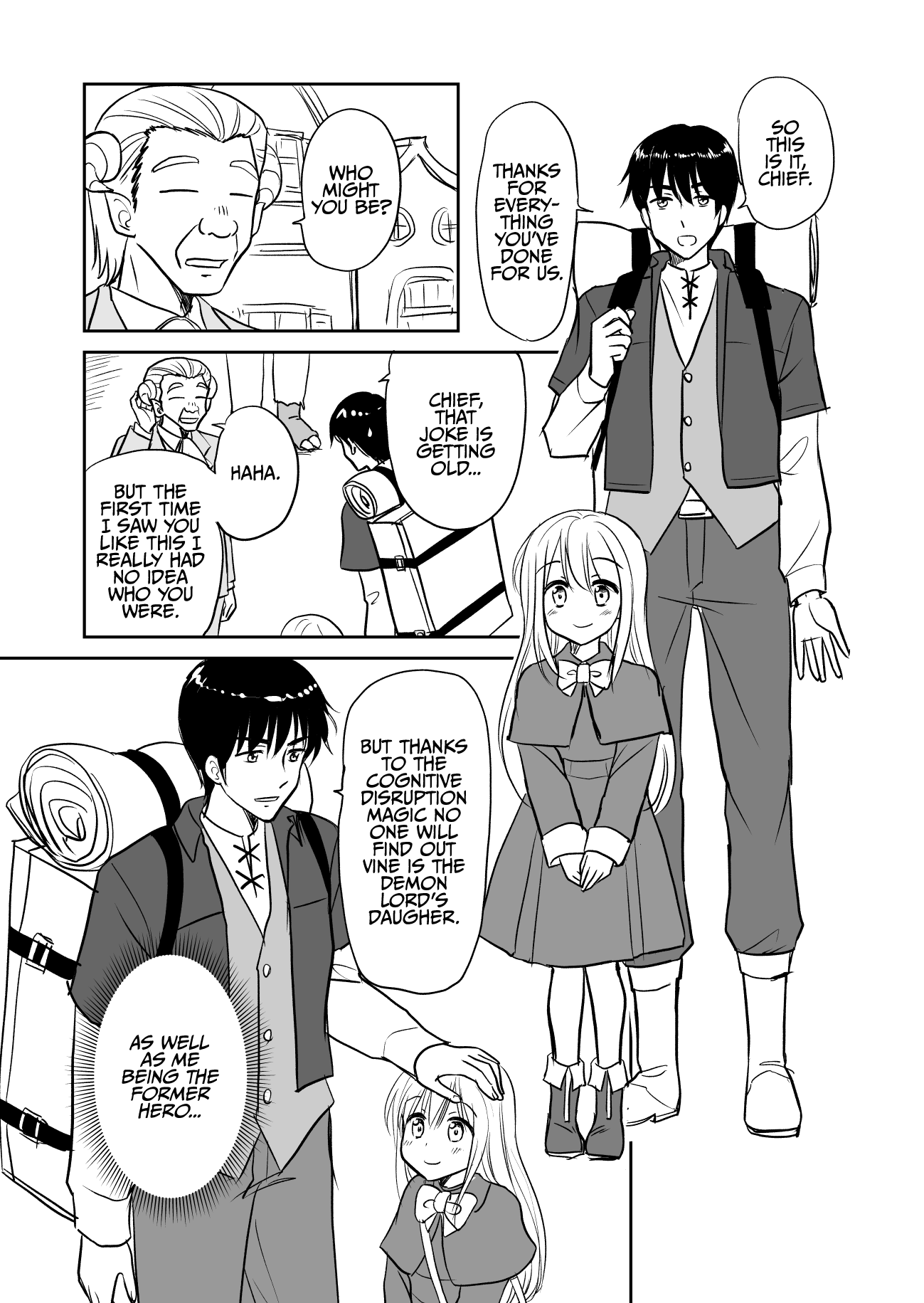 Uchi No Maou Ga Tenshi De Tsurai chapter 15 - page 1