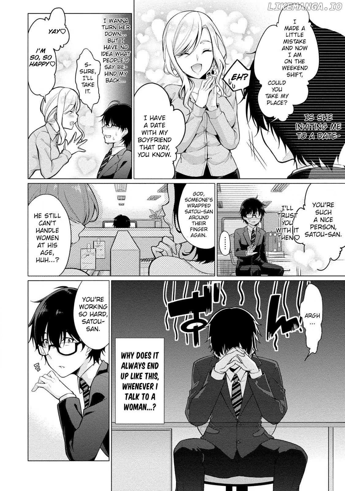 Satou-Kun Wa Nozoteiru. ~Kami-Sama Appli De Onnanoko No Kokoro O Nozoitara Do Xx Datta chapter 1 - page 10