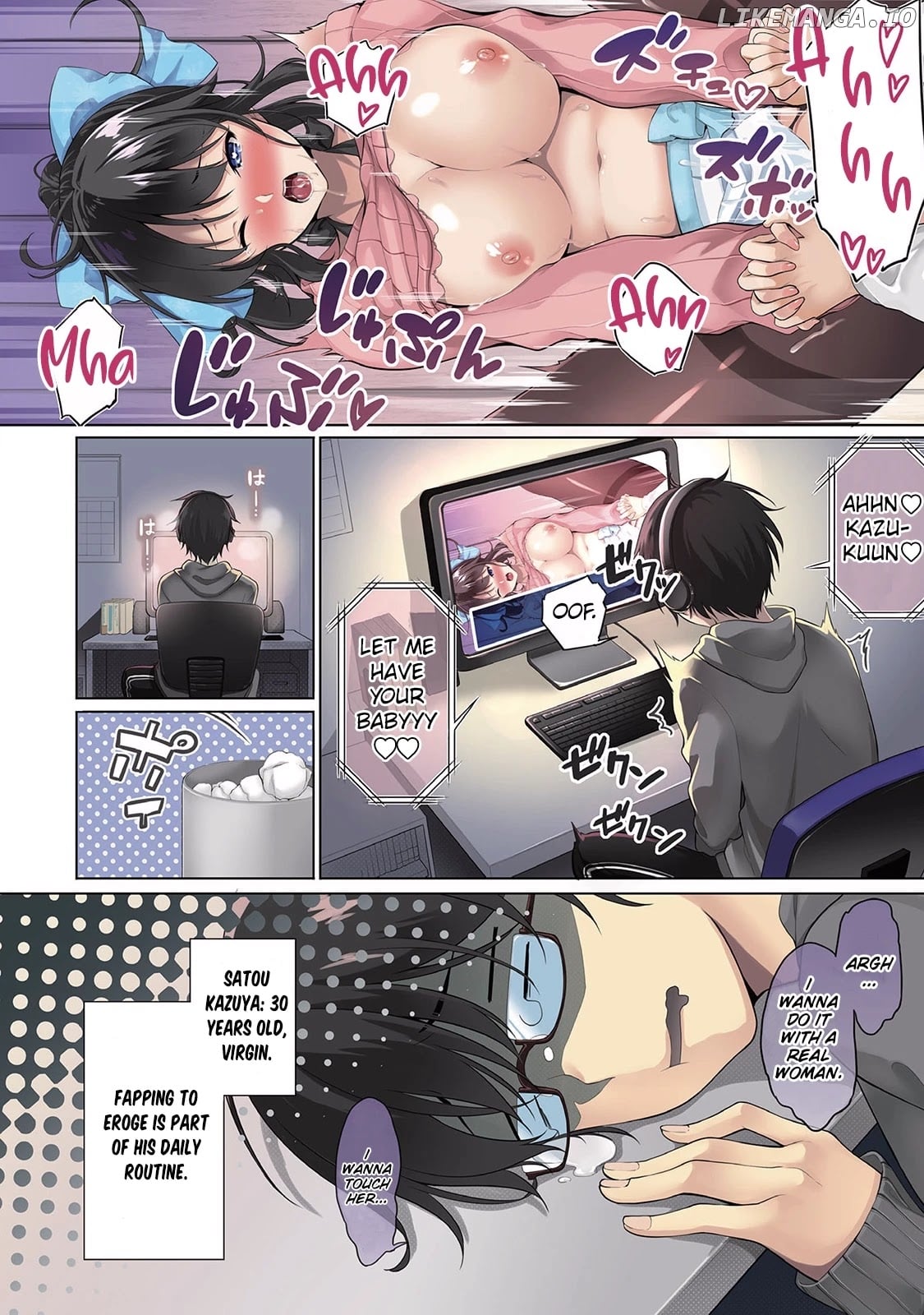 Satou-Kun Wa Nozoteiru. ~Kami-Sama Appli De Onnanoko No Kokoro O Nozoitara Do Xx Datta chapter 1 - page 8
