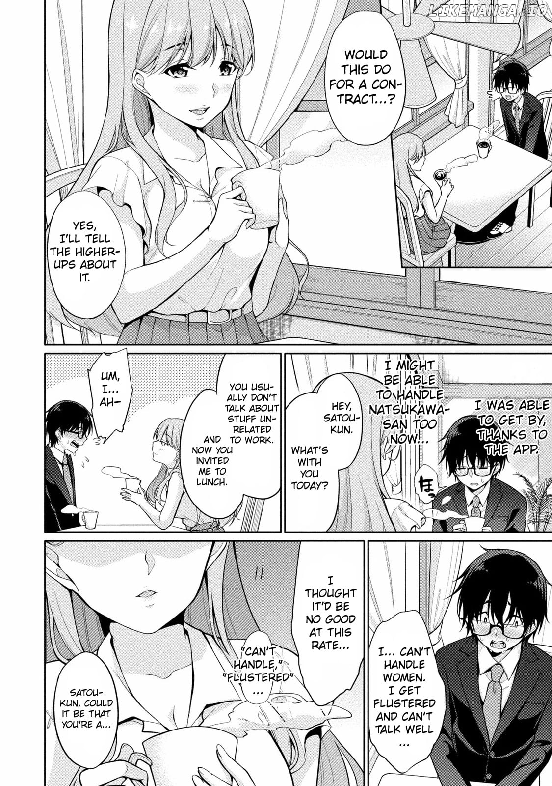 Satou-Kun Wa Nozoteiru. ~Kami-Sama Appli De Onnanoko No Kokoro O Nozoitara Do Xx Datta chapter 2 - page 13