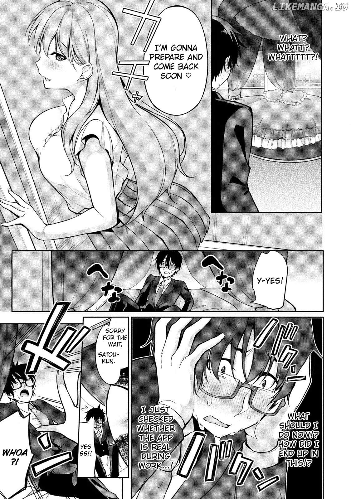 Satou-Kun Wa Nozoteiru. ~Kami-Sama Appli De Onnanoko No Kokoro O Nozoitara Do Xx Datta chapter 2 - page 18