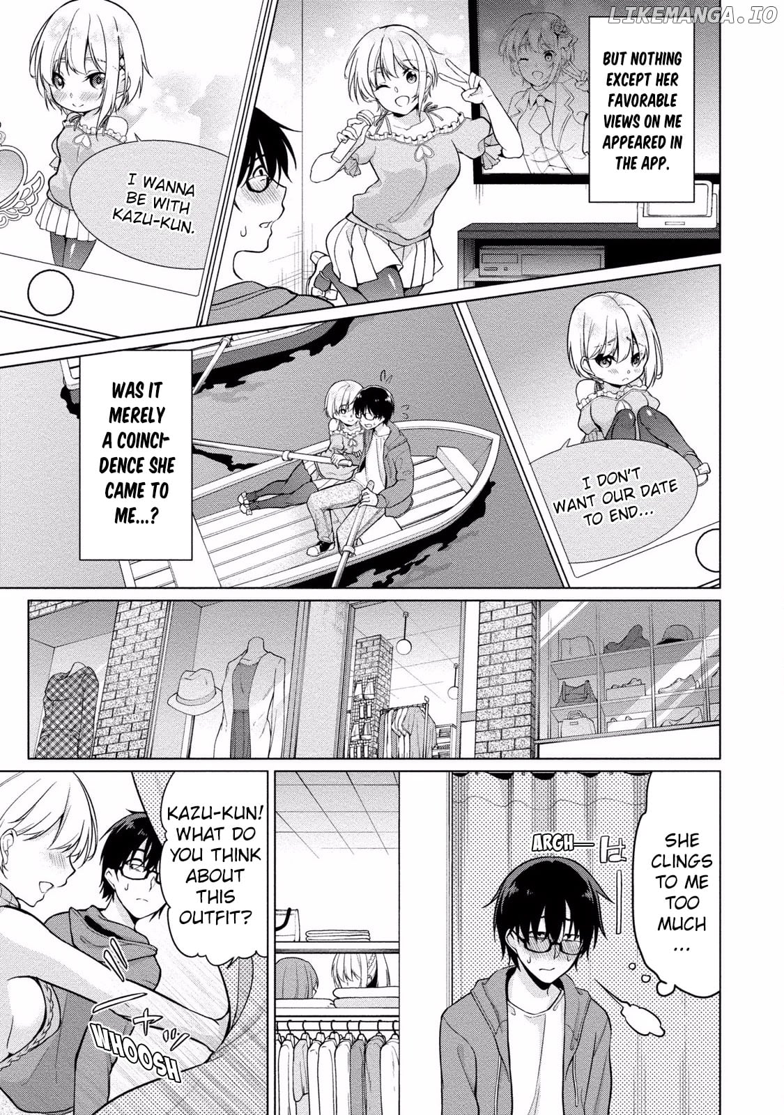 Satou-Kun Wa Nozoteiru. ~Kami-Sama Appli De Onnanoko No Kokoro O Nozoitara Do Xx Datta chapter 3 - page 12