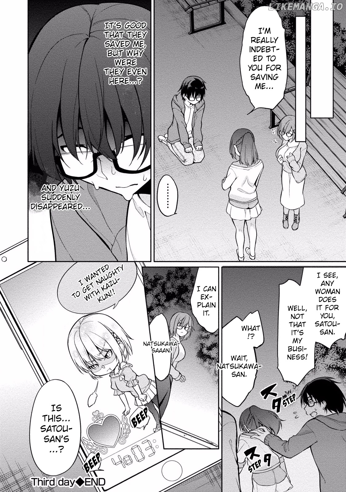 Satou-Kun Wa Nozoteiru. ~Kami-Sama Appli De Onnanoko No Kokoro O Nozoitara Do Xx Datta chapter 3 - page 22