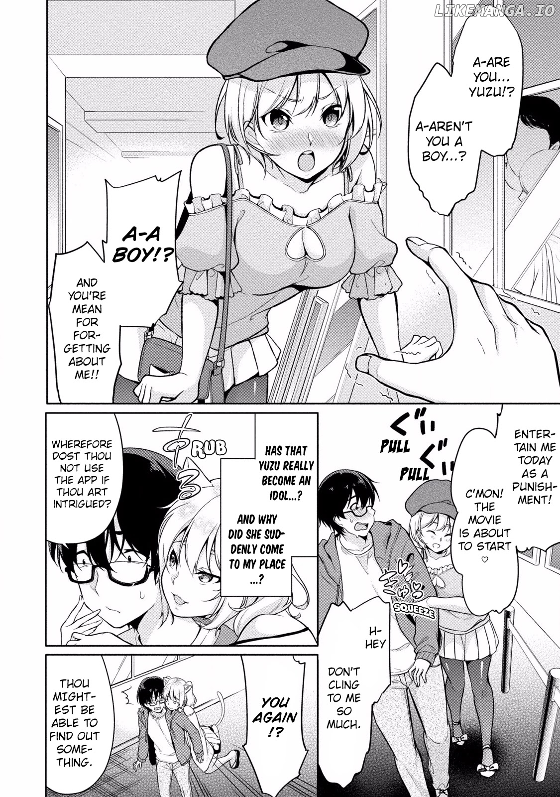 Satou-Kun Wa Nozoteiru. ~Kami-Sama Appli De Onnanoko No Kokoro O Nozoitara Do Xx Datta chapter 3 - page 5