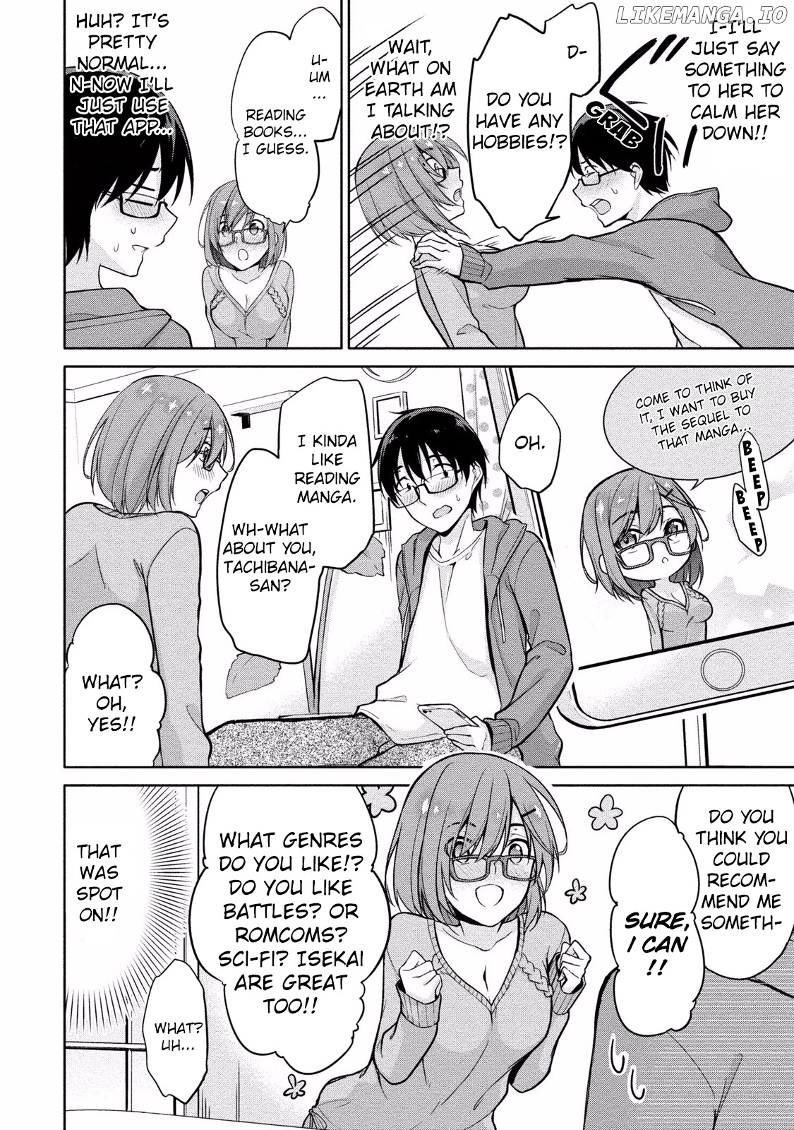 Satou-Kun Wa Nozoteiru. ~Kami-Sama Appli De Onnanoko No Kokoro O Nozoitara Do Xx Datta chapter 4 - page 13