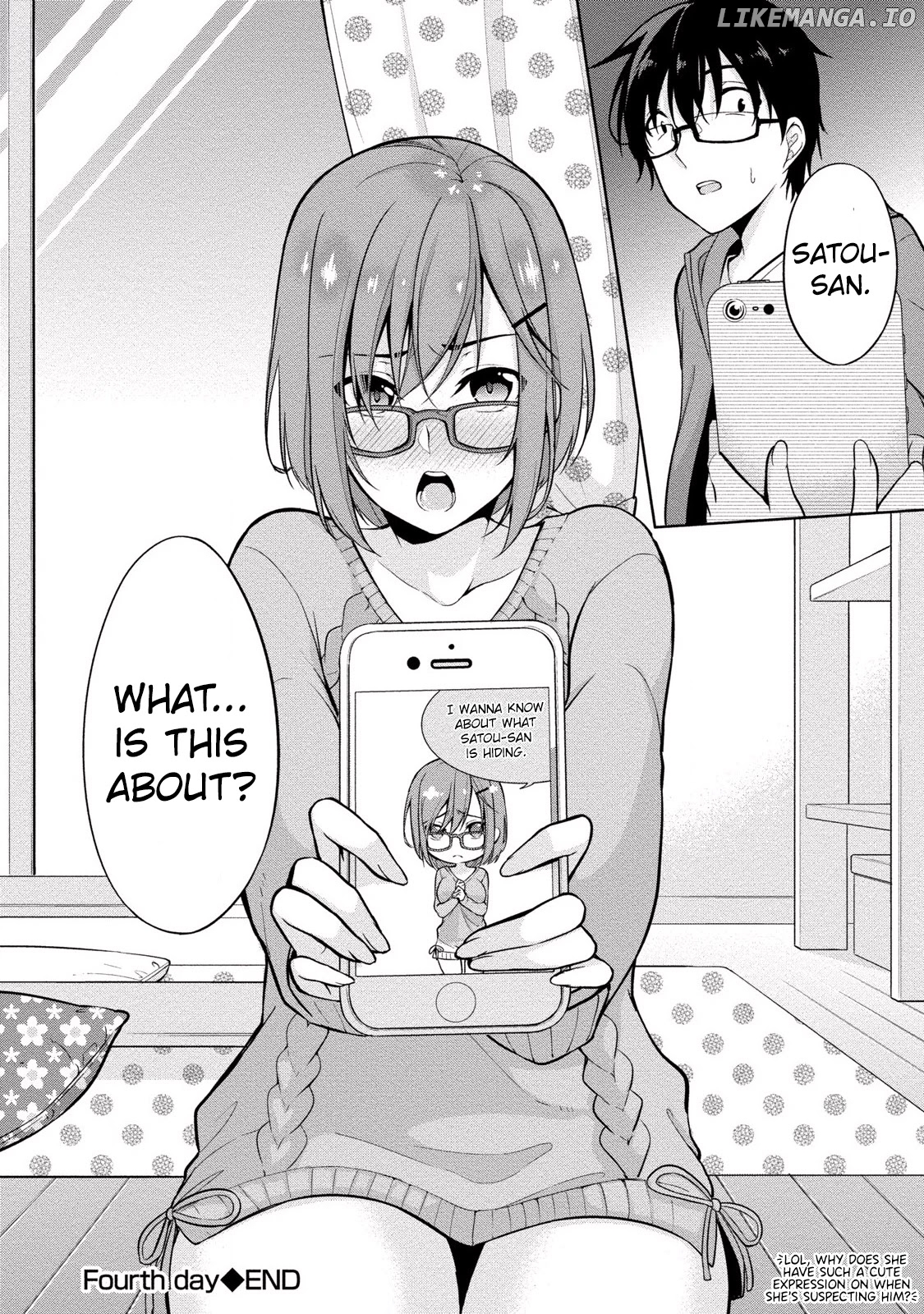 Satou-Kun Wa Nozoteiru. ~Kami-Sama Appli De Onnanoko No Kokoro O Nozoitara Do Xx Datta chapter 4 - page 18