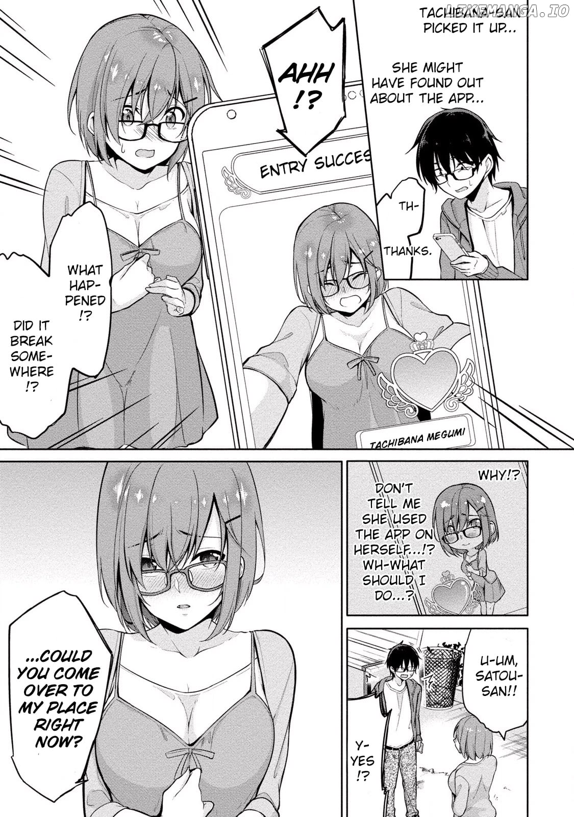 Satou-Kun Wa Nozoteiru. ~Kami-Sama Appli De Onnanoko No Kokoro O Nozoitara Do Xx Datta chapter 4 - page 6