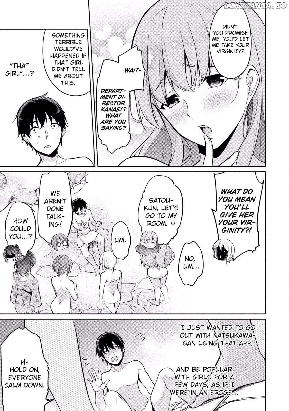 Satou-Kun Wa Nozoteiru. ~Kami-Sama Appli De Onnanoko No Kokoro O Nozoitara Do Xx Datta chapter 6 - page 18