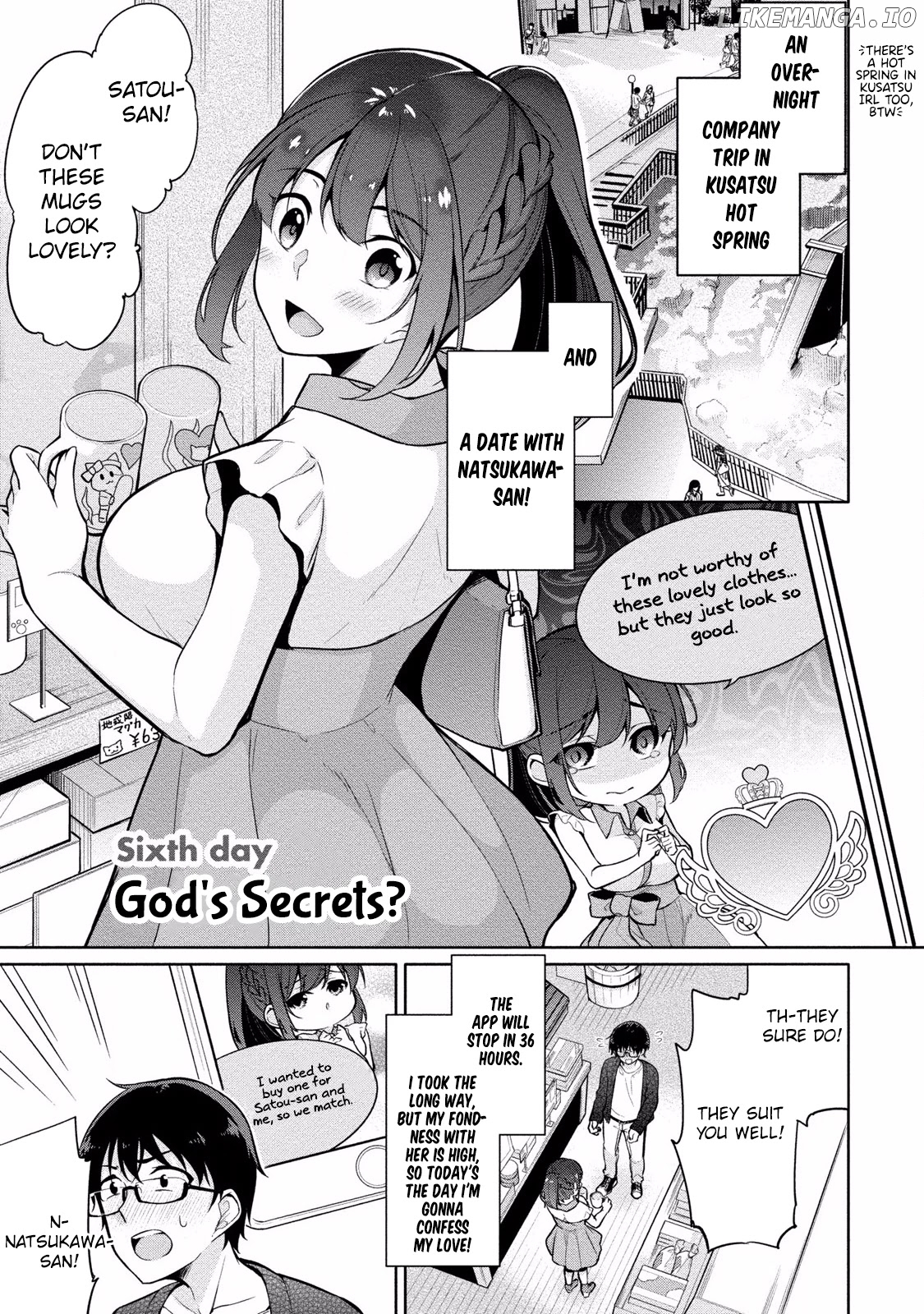 Satou-Kun Wa Nozoteiru. ~Kami-Sama Appli De Onnanoko No Kokoro O Nozoitara Do Xx Datta chapter 6 - page 2