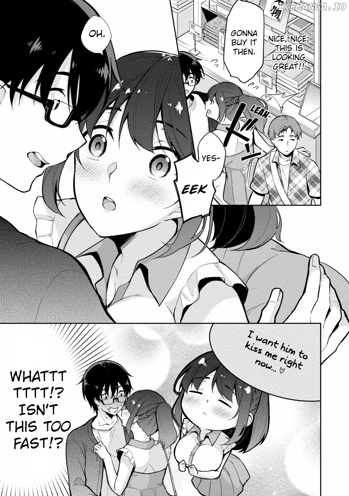 Satou-Kun Wa Nozoteiru. ~Kami-Sama Appli De Onnanoko No Kokoro O Nozoitara Do Xx Datta chapter 6 - page 4